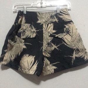 High Rise Silky Shorts
